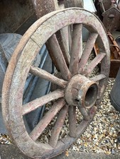 Very large wooden cart - large,