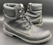 Will's Vegan Store Black Leather Boots Women’s US Size 9.5/ EU 41