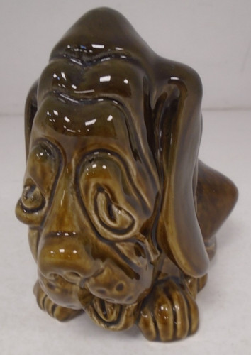 Sylvac pottery dog brown - sylvac,