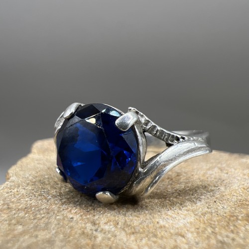 Sterling silver ring - silver, with