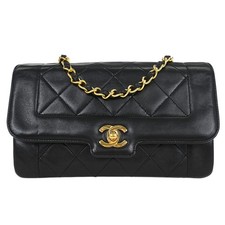 Chanel Black Lambskin Shoulder