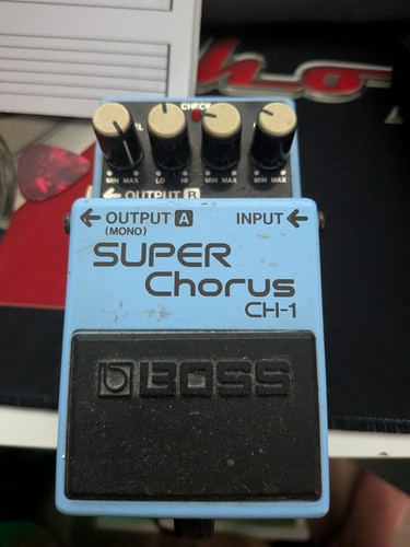 Boss super chorus - chorus, guitar