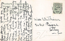 FAMILY HISTORY - POSTCARD - WATKINSON - OTLEY MOUNT PISGAH YORKSHIRE