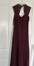 Party/ evening dress XS Burgundy new with tags 