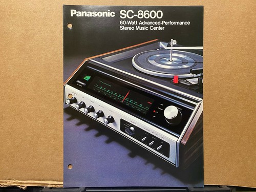Vtg panasonic brochure - vtg,