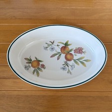 Cloverleaf Peaches And Cream Serving Dish