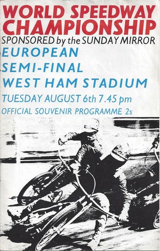 World speedway championship - world,
