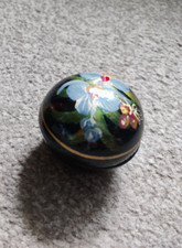 Thai Carved Soap Rose Hand Painted Laquered Box