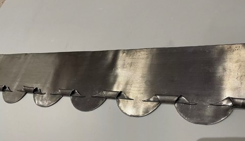 Scalloped lead roof window - lead,