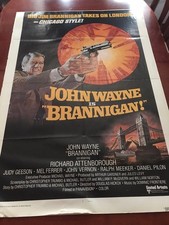 Original John Wayne Brannigan movie poster