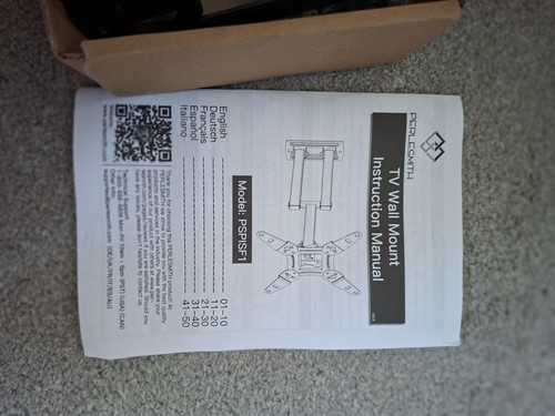 Full motion bracket - motion, tv