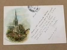 EARLY 1900s TUCK CHROMO PC -