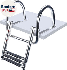 3 Steps Pontoon Boat Ladder