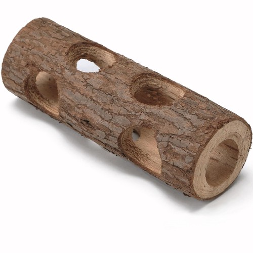 Natural wood hamster - wood, tunnel