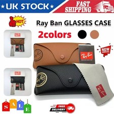 For Ray ban Leather Pouch