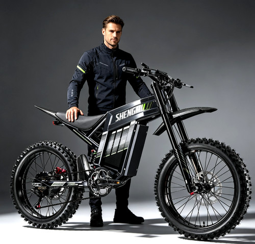 Powerful e mountain bike - 19'', e-mountain