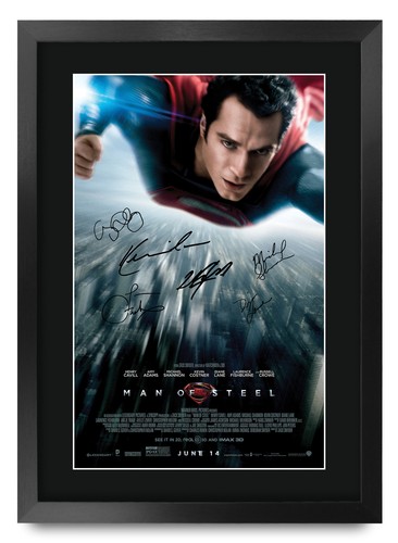 Man steel movie poster cast - of,