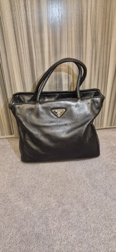 Black vintage prada - prada, leather