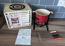 Le Creuset Fondue Set Red 6001