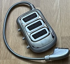 Premium Silver 3 Way Scart