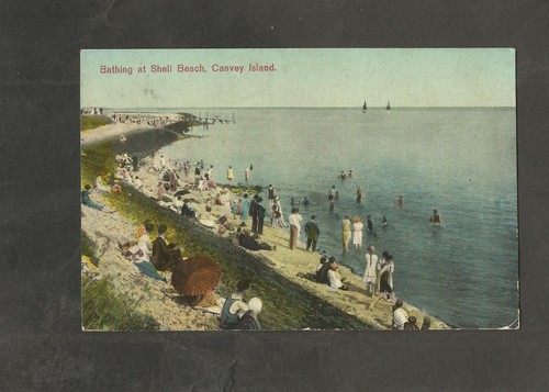 Postcard essex canvey island - canvey,