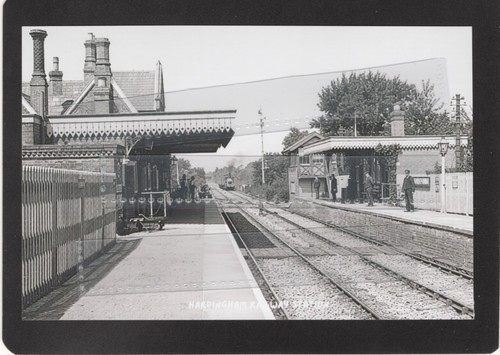 Hardingham railway station - hardingham,