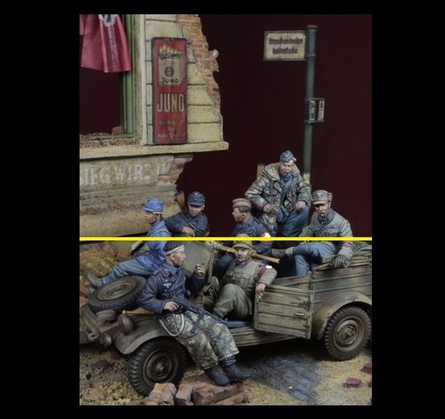 Scale german ww2 resin - 1:35,