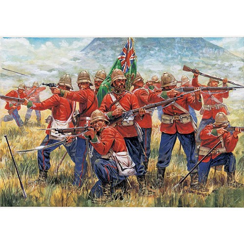 Italeri 6050 zulu wars - zulu,