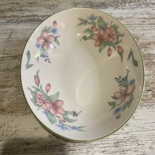 Royal Doulton Vintage China Floral Flowers Carmel - Vegetable Serving Dish 1991