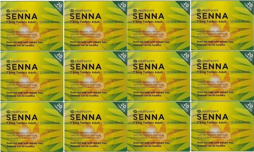Herbal senna tablets - herbal, (senokot)
