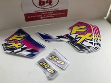 Kawasaki KX 80  1996 decal set vintage mini bike motocross super evo stickers