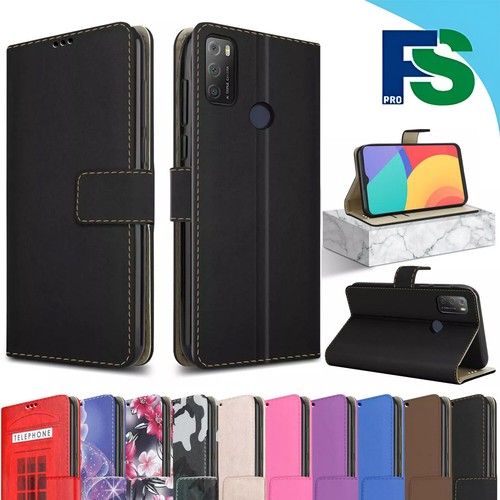Leather wallet magnetic flip - wallet,