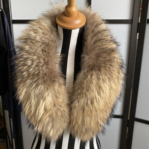 Real fox fur - real, trim