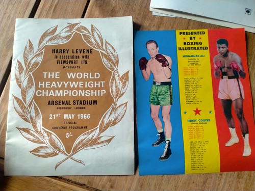 Boxing programme colour - boxing,