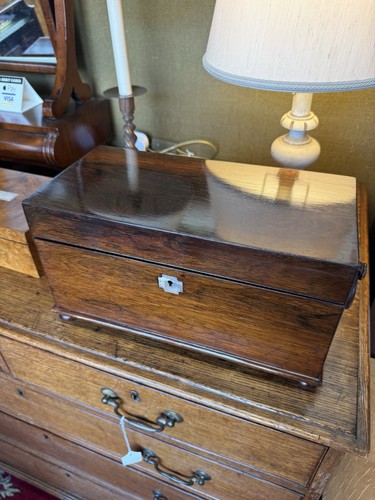 Georgian tea caddy - caddy, with