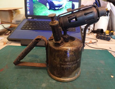 Vintage Brass Blow Lamp
