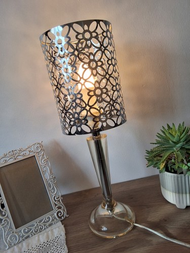 Acrylic table lamp with - acrylic,