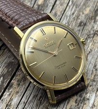 Omega Seamaster 18k Gold Mens