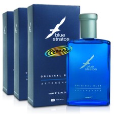 3x Blue Stratos Original Blue