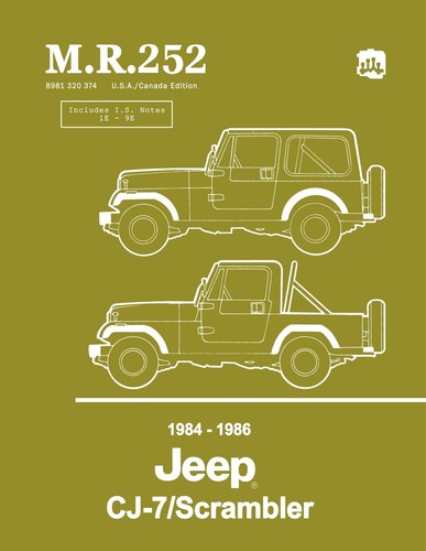 1984 1986 jeep 7 - jeep, cj-7