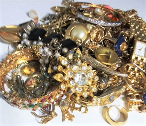 Vintage gold plated recovery - gold,