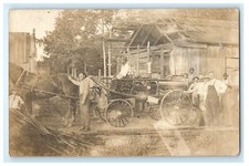 1907 Fire Engine Wagon Dept