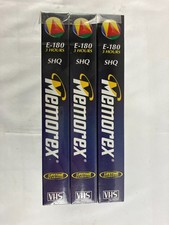 Memorex 180 3 hour blank - x,