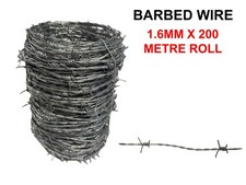 Galvanised High Tensile Barbed