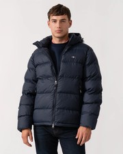 GANT Mens Active Cloud Puffer Jacket - 433 Evening Blue