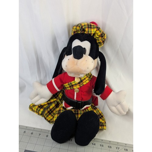 Disney goofy plush scottish - disney,