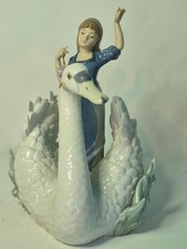 1990-1994 Lladro THE SWAN AND