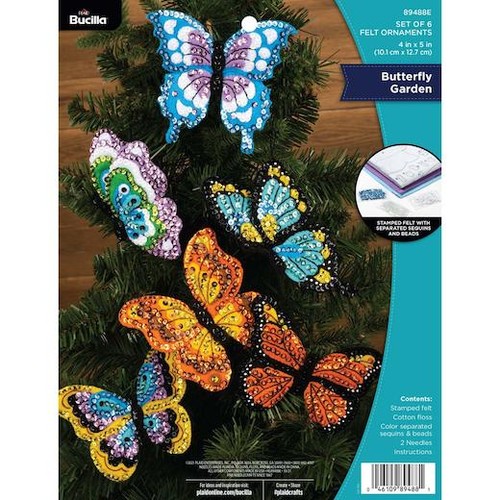 Bucilla felt ornaments - bucilla,