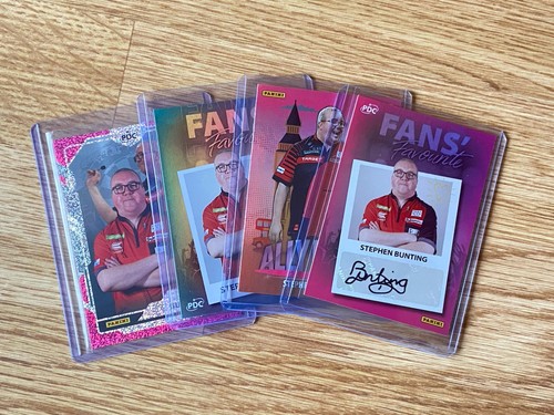 Panini pdc darts signed - pdc,