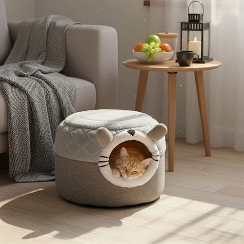 Winter warm cat cave - 2,